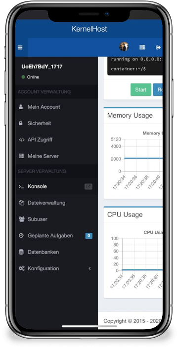 iPhone-Gamepanel